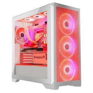 OUTLET: Obudowa Modecom Volcano Expanse S ARGB MIDI Biała - USZ OPAK