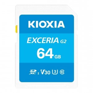 Karta pamięci SDXC KIOXIA EXCERIA G2 64GB UHS-I U3 V30