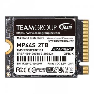 Dysk SSD Team Group MP44S 2TB M.2 PCIe NVMe Gen4 x4 2230 (5000/3500)