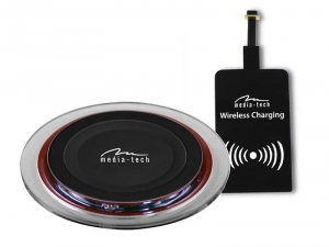 Ładowarka bezprzewodowa indukcyjna Media-Tech CRISTAL MT6271