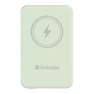 OUTLET: Powerbank Verbatim Charge 'n' Go Magnetic Wireless 10000mAh USB-C PD 3.0 Green - OTW OPAK