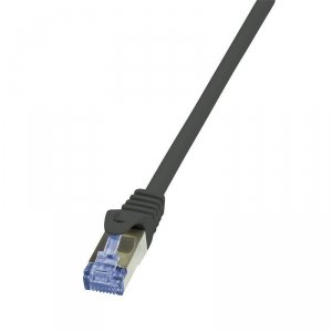 Patchcord LogiLink CQ4053S Cat.6A/7 600 MHz S/FTP PIMF 2,00m czarny