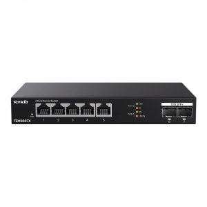 Switch niezarządzalny Tenda TEM2007X 5x2,5GbE 2x10G SFP+