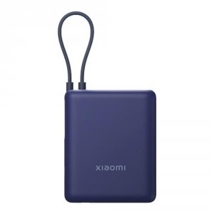 Powerbank Xiaomi 33W 10000mAh USB-A 2xUSB-C wbudowany kabel Ice Blue