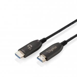 Kabel DIGITUS połączeniowy hybrydowy HDMI AOC HDMI-A męski-męski HDMI 2.1 UHD-2 8K@60Hz 48Gbps HDR, eARC, HDCP 2.2, CEC 80m