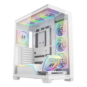 Obudowa Modecom Volcano Stellar Plus ARGB MIDI 8F, biała