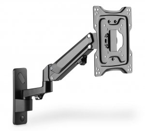 OUTLET: Uchwyt ścienny pojedynczy DIGITUS 1xLCD max 43" i 23kg z sprężyną gazową - USZ OPAK