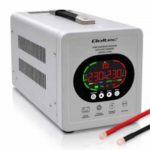 Zasilacz awaryjny UPS Qoltec 1000VA/720W | Przetwornica 12/230V z AVR