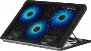 Podstawka chłodząca Defender NS-501 laptop notebook 15,6-17&quot; 2xUSB 3 fans podświetlenie + GRA