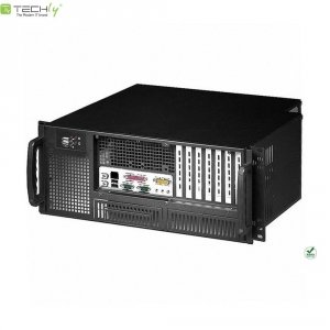 Obudowa serwerowa Techly  PC ATX Rack 19&quot; 4U, czarna