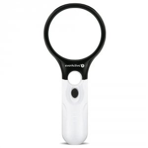 Lupa / szkło powiększające z podświetleniem LED everActive MG-01