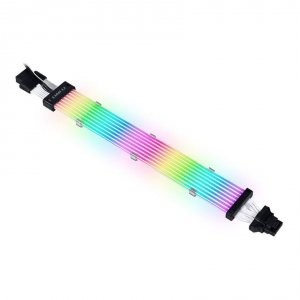 Kabel zasilający Lian Li Strimer Plus V2 12VHPWR 16-pin 8 szyn LED