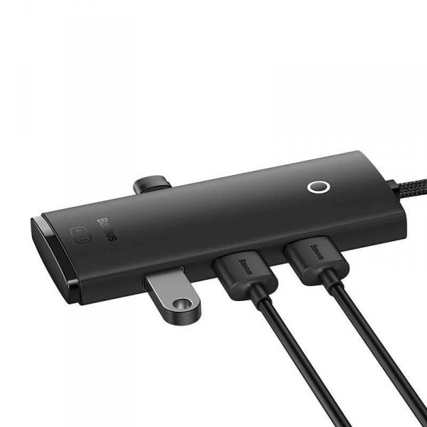 Hub USB 3.0 4xUSB 3.0 1xUSB-C kabel 2m Baseus WKQX030201