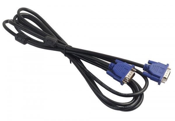 Kabel VGA D-SUB HD15 M/M Black