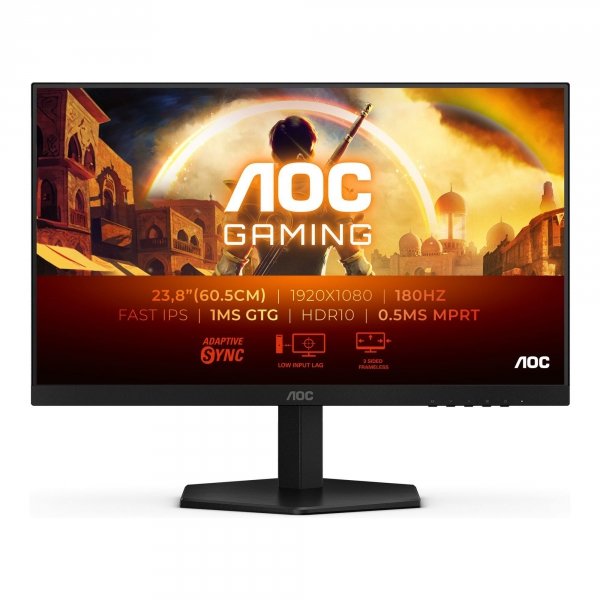 Monitor AOC 23,6&amp;quot; 24G42E IPS 180Hz HDMI DP