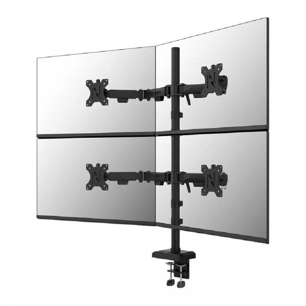 Uchwyt biurkowy na cztery monitory Neomounts DS60-600BL2-2 10&amp;quot;-32&amp;quot; max. 4x8kg max. VESA 100x100