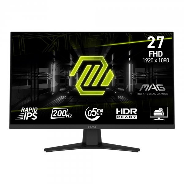 Monitor MSI 27&amp;quot; MAG 274F Rapid IPS FHD 200Hz HDMI DP