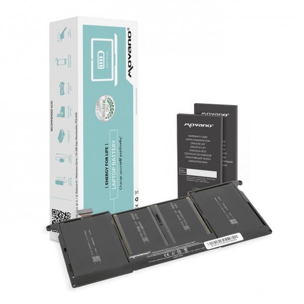 Bateria Movano do notebooka Apple MacBook Air 11&amp;quot; A1370 (2010 r.) (7.3V) (5200 mAh)