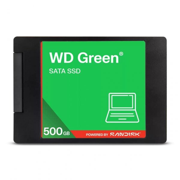 WD Green™ SATA SSD 2,5&amp;quot;/7 mm POWERED BY SANDISK 500 GB