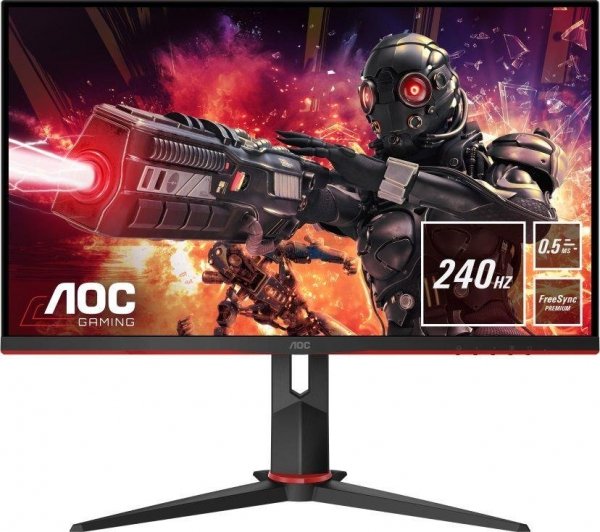 Monitor AOC 23,8&amp;quot; 24G2ZU/BK 2xHDMI DP 4xUSB 3.0 głośniki