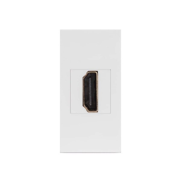 Gniazdo HDMI Maclean MCE720W pojedyncze, białe