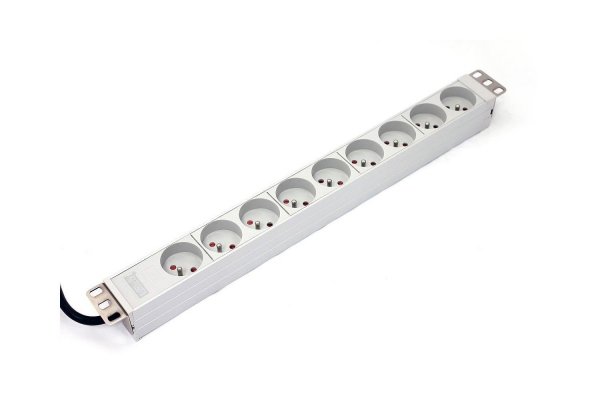 Listwa zasilająca DIGITUS 19&amp;quot;, 1U, 9 gniazd, 16A, 1,8m