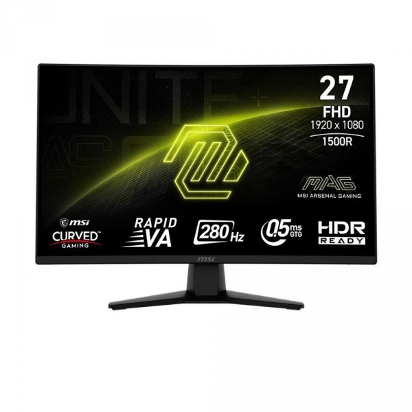 Monitor MSI 27&amp;quot; MAG 274CXF Rapid VA FHD 280Hz 2xHDMI DP