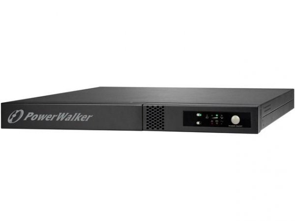 Zasilacz awaryjny UPS Power Walker On-Line 1000VA, USB, LCD, 19&amp;quot; PF 0,8 1U!