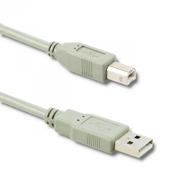Kabel USB 2.0 Qoltec A męski | B męski | 5m