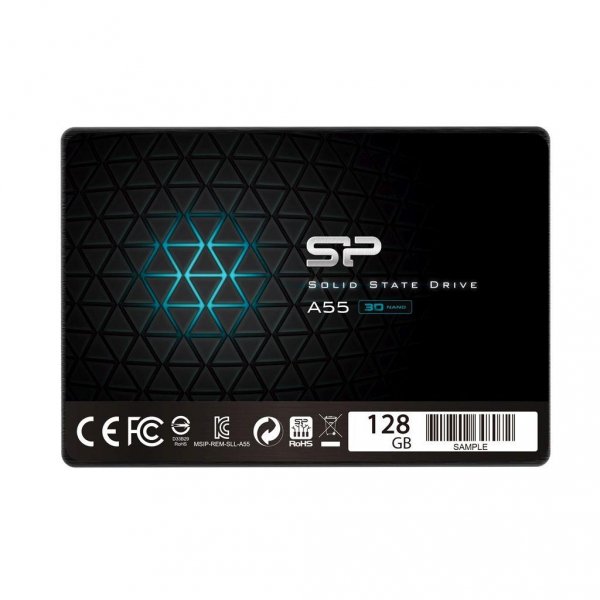 Dysk SSD Silicon Power ACE A55 128GB 2,5&amp;quot; SATA3 (460/360 MB/s) 3D NAND 7mm