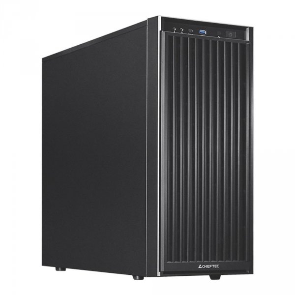 Obudowa Chieftec Uni BW-01B-OP ATX bez okna bez zasilacza czarna