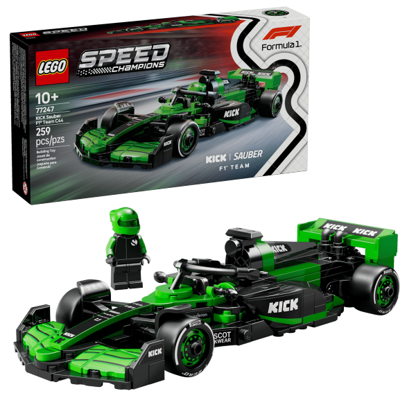 LEGO 77247 Speed Champions Bolid F1 KICK Sauber Team C44