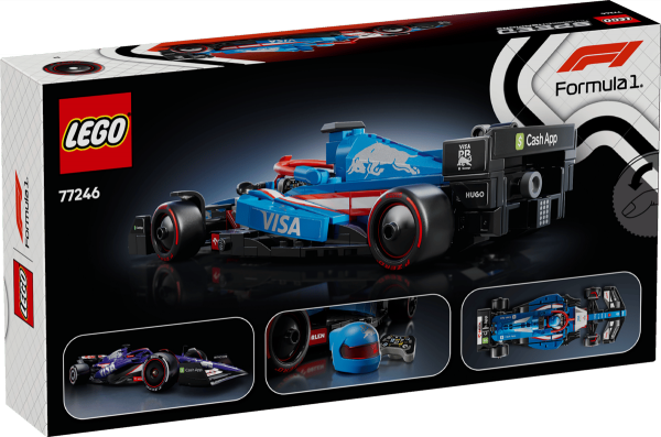 LEGO 77246 Speed Champions Bolid F1 Visa Cash App RB VCARB 01