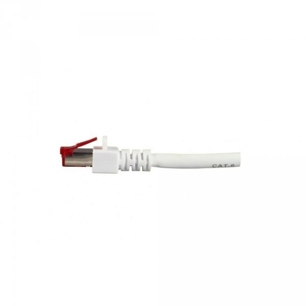 Patchcord 100% miedź EFB Cat.6 LSZH S/FTP, 2m, biały