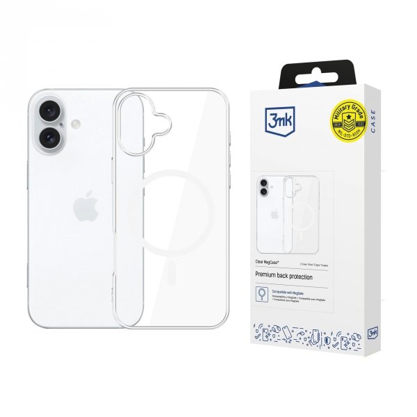 Etui na telefon z MagSafe do Apple iPhone 17 - Clear MagCase