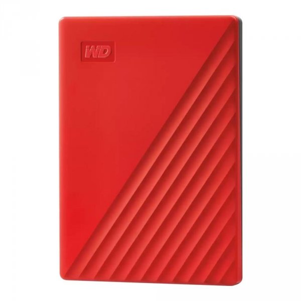 Dysk WD My Passport 6TB USB3.2 Gen 1 Czerwony