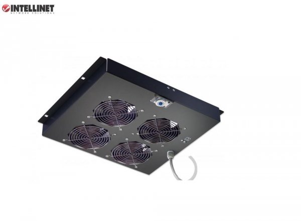 Panel chłodzący Intellinet Rack 19&amp;quot; 4x23W, sufitowy z termostatem