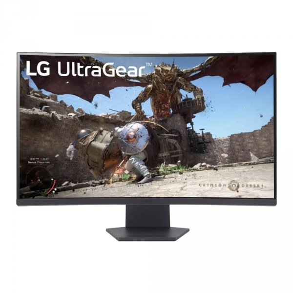 Monitor LG 31,5&amp;quot; UltraGear 32GS60QC-B VA WQHD 180Hz 2xHDMI DP