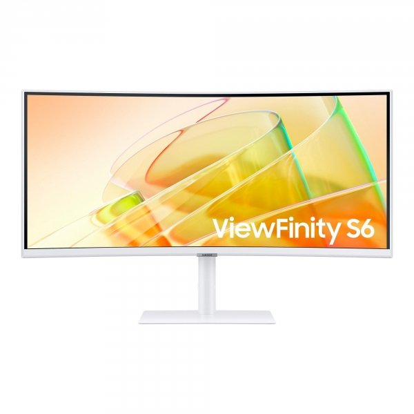 Monitor Samsung 34&amp;quot; Viewfinity S6 LS34C650TAUXEN VA UWQHD 100Hz HDMI DP HUB RJ45 głośniki