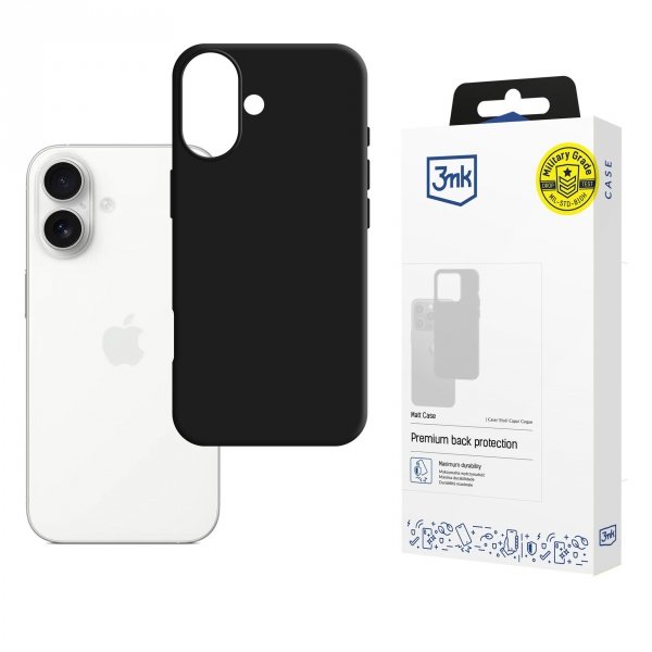 OUTLET: Etui na telefon do Apple iPhone 17 - 3mk Matt Case - OTW OPAK