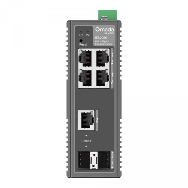 Switch zarządzalny TP-Link Omada IES206G 4xGbE 1xSFP 1xSFP/RJ45 Combo