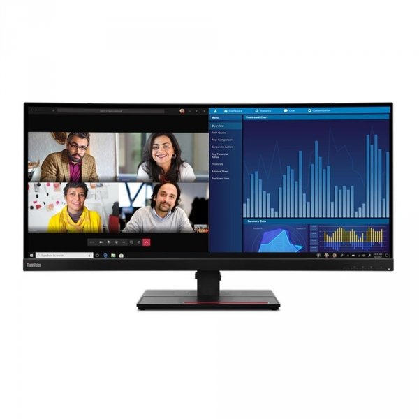 Monitor Lenovo 34&amp;quot; ThinkVision P34w-20 (63F2RAT3EU) IPS UWQHD 60Hz 2xHDMI 2xDP HUB głośniki