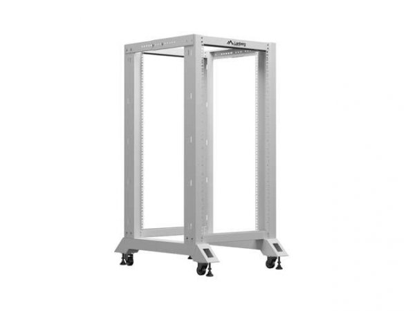 Stojak Open Rack 19&amp;quot; Lanberg 22U 600x800 szary