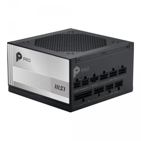Zasilacz MSI PRO A850PL PCIE5 850W 120mm 80plus Platinum aPFC