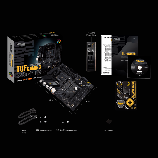 Płyta Asus TUF GAMING B550-PLUS /AMD B550/SATA3/M.2/USB3.1/PCIe4.0/AM4/ATX