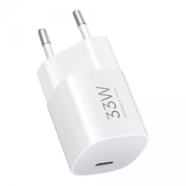 Ładowarka sieciowa Xiaomi 33W Nano Power Adapter EU Charger USB-C 3A biała