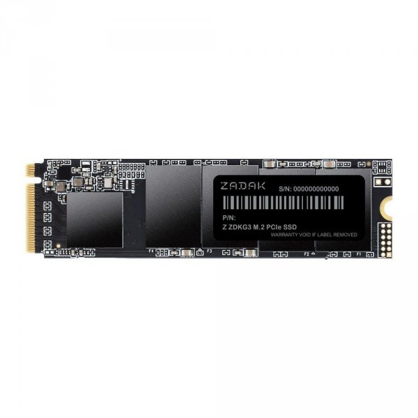 Dysk SSD Apacer ZADAK ZDKG3 512GB M.2 PCIe NVMe Gen3x4 2280 (3000/2000 MB/s) 3D NAND