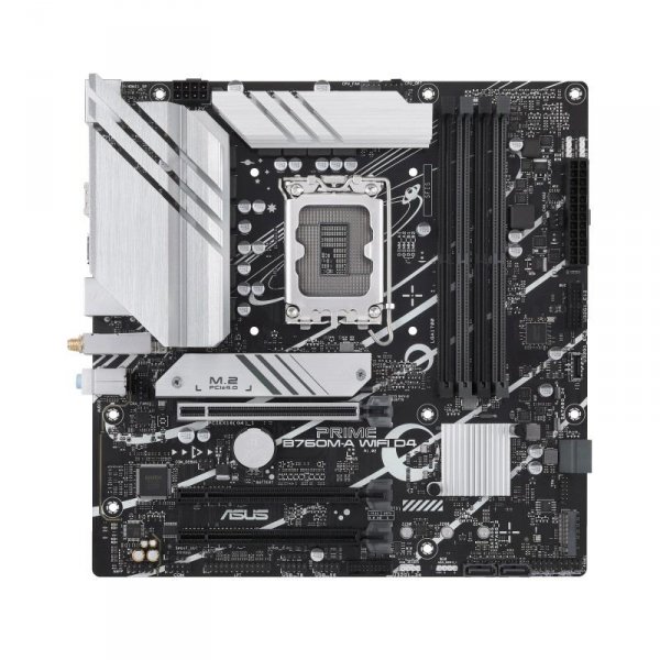 OUTLET: Płyta Asus PRIME B760M-A WIFI D4 /B760/DDR4/SATA3/M.2/USB3.2/BT/WiFi/s.1700/mATX - USZ OPAK