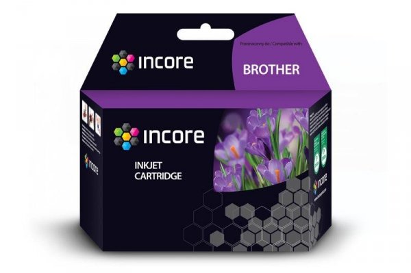 Tusz INCORE do Brother (LC1280XL-M) Magenta 27 ml z chipem