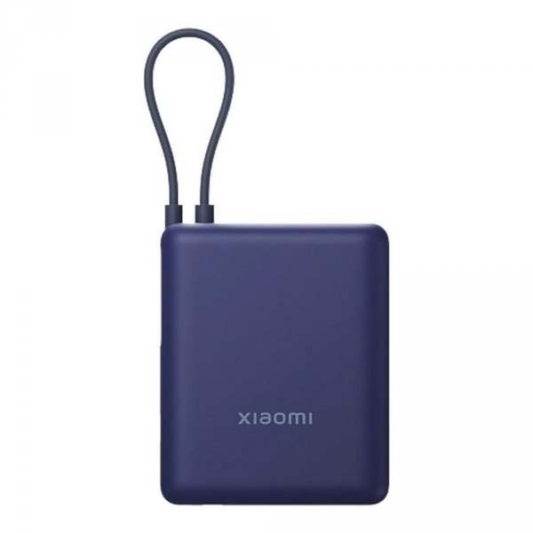 Powerbank Xiaomi 33W 10000mAh USB-A 2xUSB-C wbudowany kabel Ice Blue